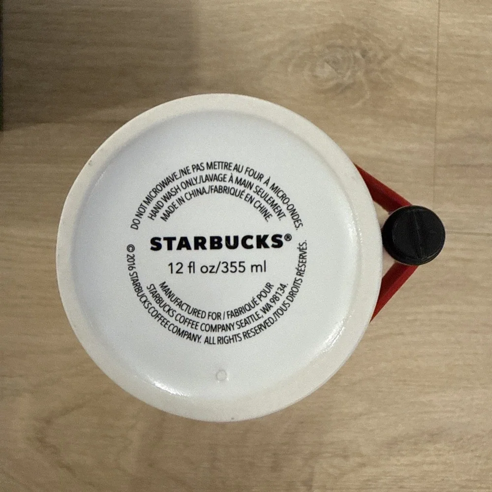 Starbucks I'm Writable Personalized 12 Ounce Ceramic Cup